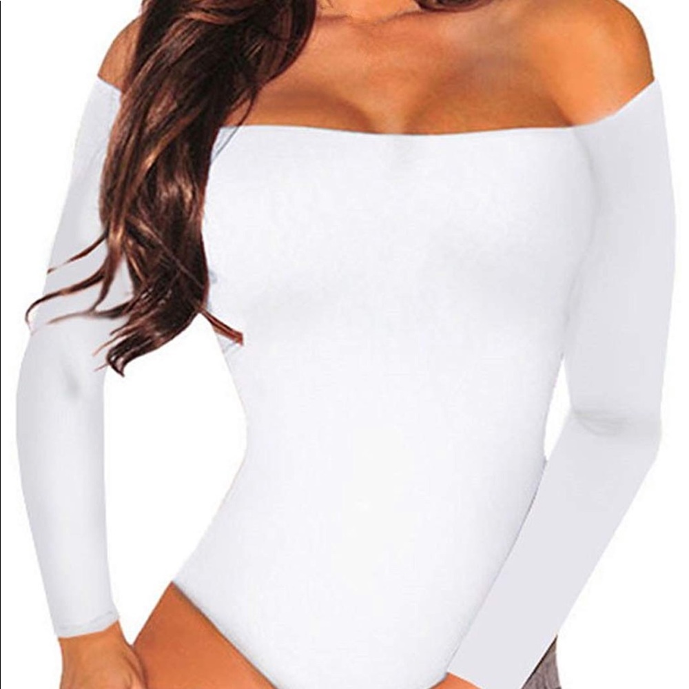 Off-shoulder White Tee | Super soft cotton